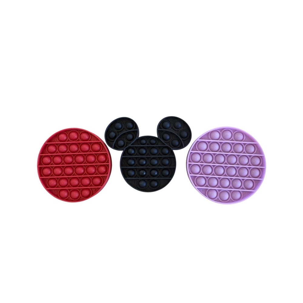 Chuckle And Roar Pop It Fidget Lot + Mickey Mouse Sensory Toy